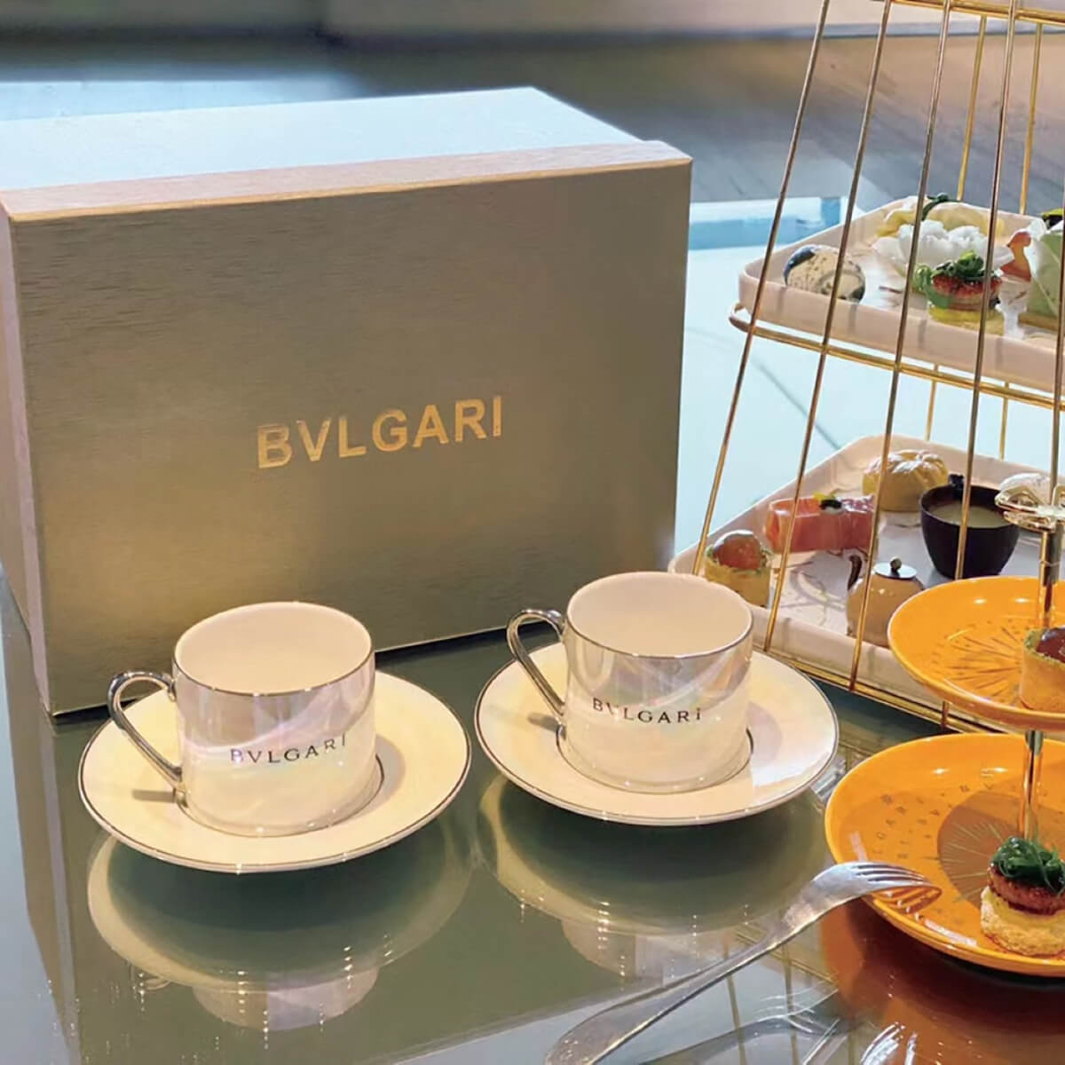 Bvlgari Au the Vert (Green Tea Soap) - 2.6oz/75 Grams Each - Set of 6 –  Kings of Comfort